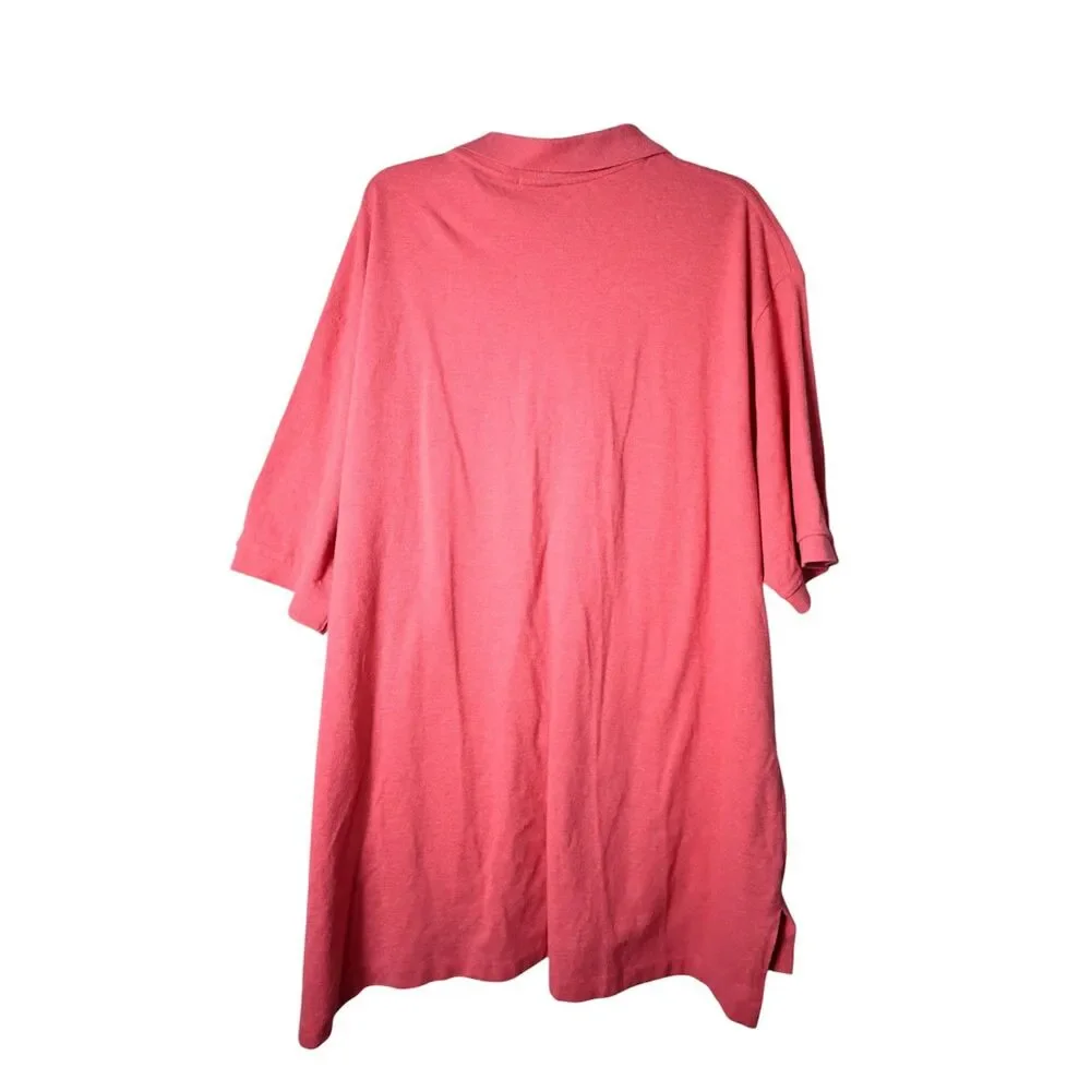 Polo Ralph Lauren Men’s 3XL Salmon Pink Classic Fit Short Sleeve Polo Shirt